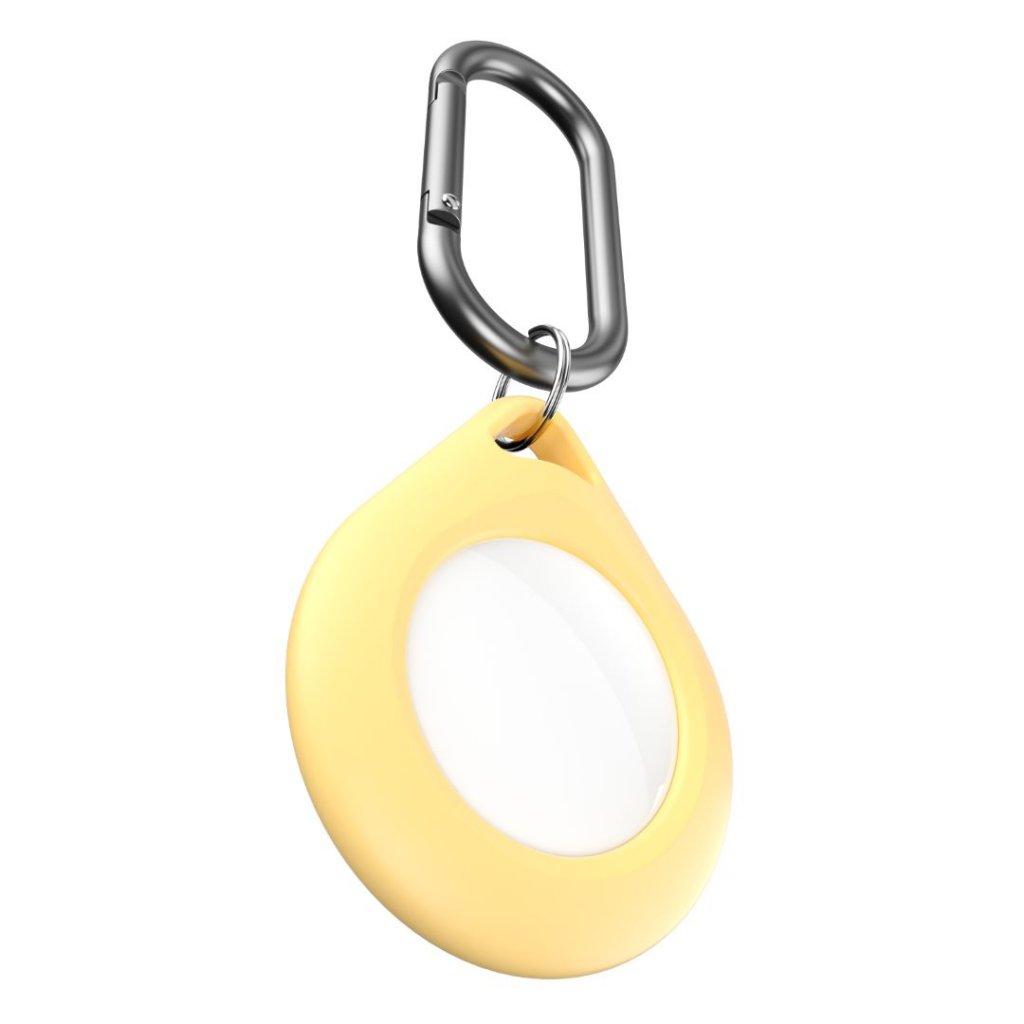 KeyBudz KeyBudz Secure Dock (AirTag) - 4-pakning - Gul