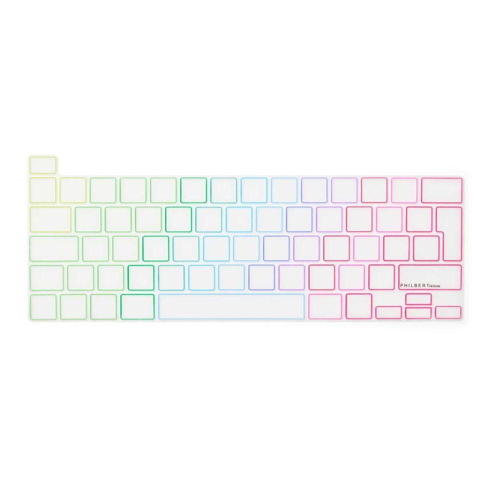 Philbert Philbert Keyboard Cover (Macbook Pro 13/16 2019) - Regnbue