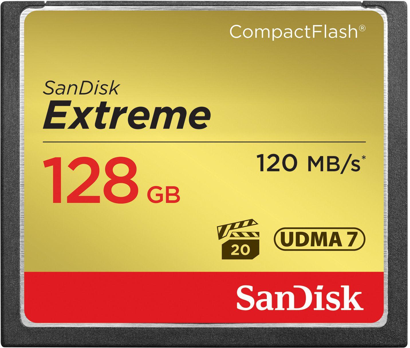 SanDisk SanDisk Extreme CompactFlash - 128GB