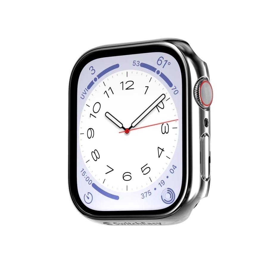 SwitchEasy SwitchEasy Hybrid-deksel (Apple Watch 41 mm) - Sølv