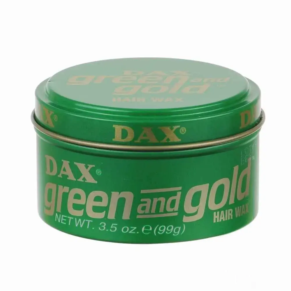 Dax Dax Grønn og Gull Hårvoks 100 gram