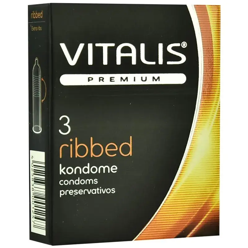 Vitalis VITALIS Ribbed 1 stk