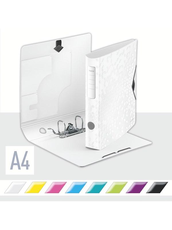 Leitz Leitz Smalordner Active PP WOW A4/60mm Hvit