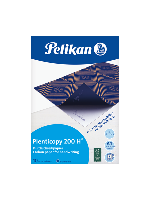 Pelikan Pelikan PELIKAN PLENTYCOPY A4 200H 10ARK BLÅ