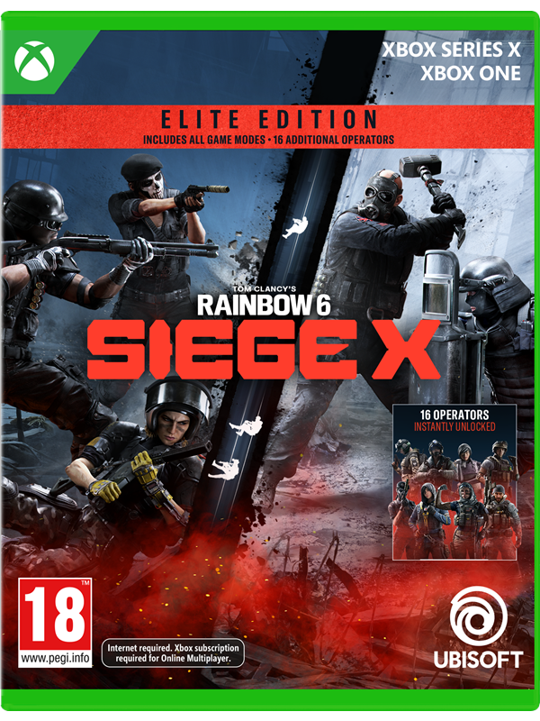 Ubisoft Tom Clancy's Rainbow Six Siege X (Elite Edition) - Microsoft Xbox One - Shooter