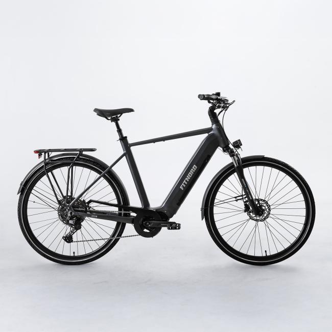 FitNord FitNord Venture 800 Elsykkel, grafittgrå