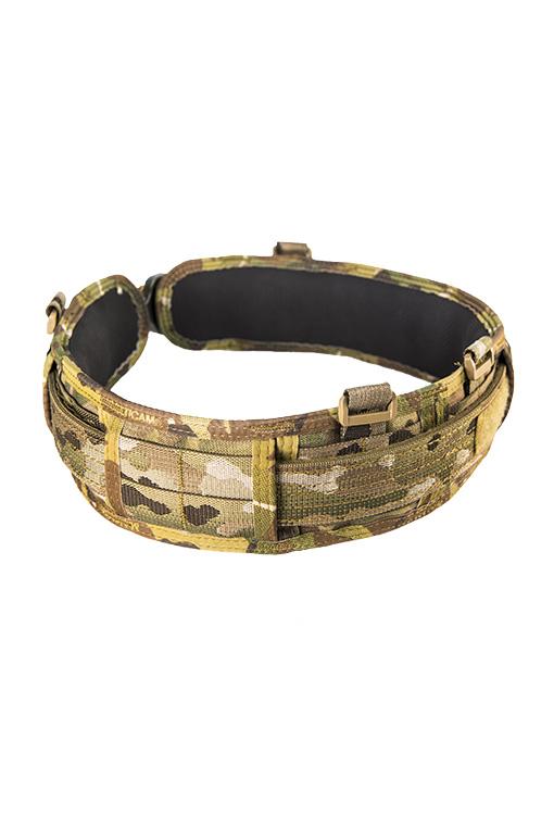 High Speed Gear HSGI Slim Grip Padded Belt - Slotted (Size: Small, Color: Multicam Black)