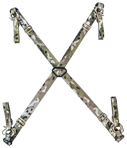 High Speed Gear HSGI High Speed Low Drag Suspenders (Color: Multicam)
