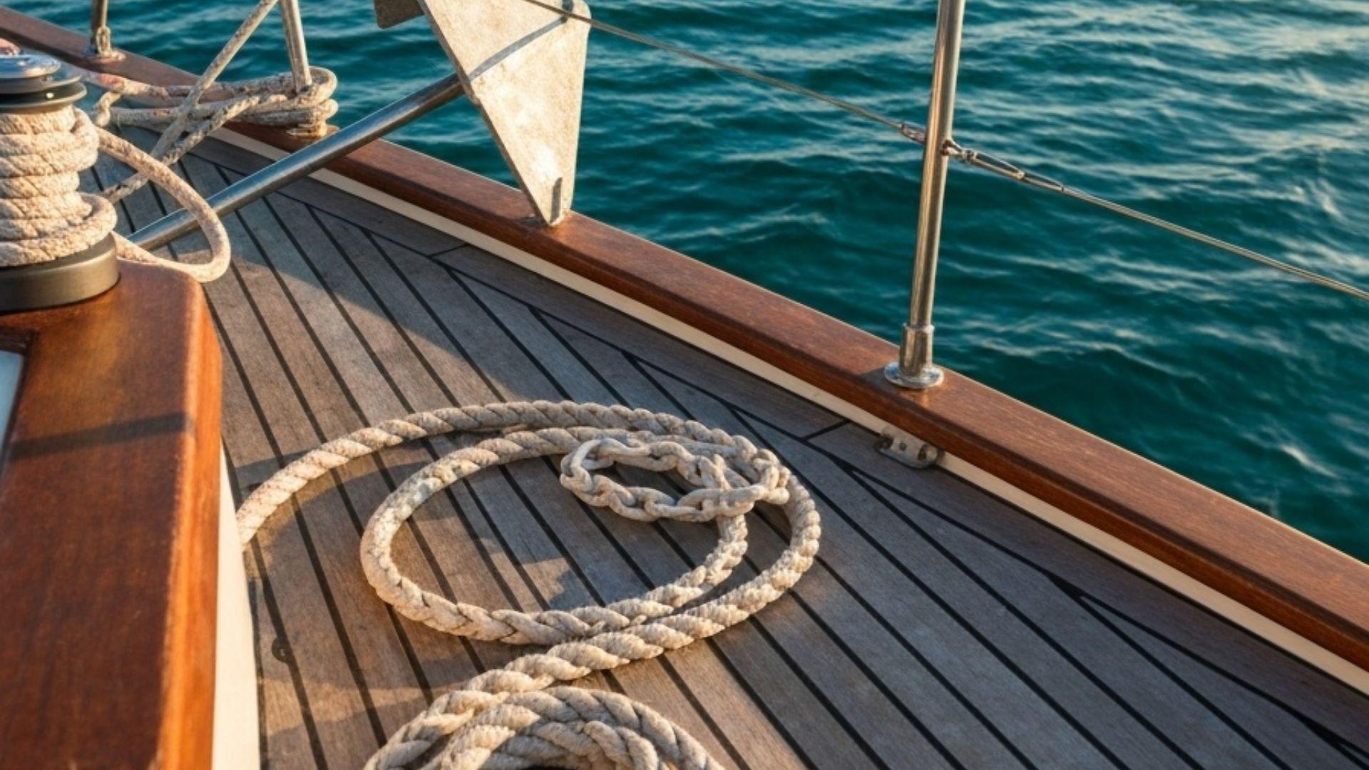 Stemningsbilde for kategorien Ankerliner og tau