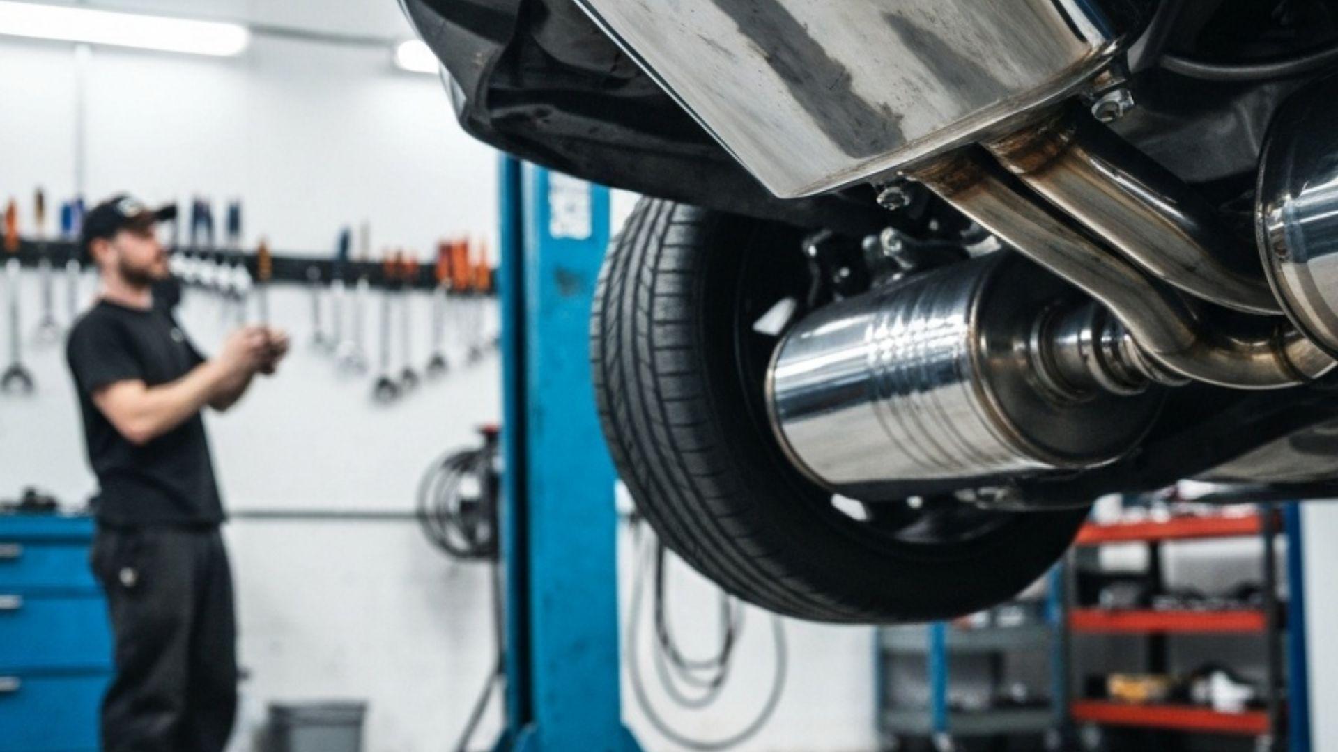 Stemningsbilde for kategorien Avgassystem for motorvogn