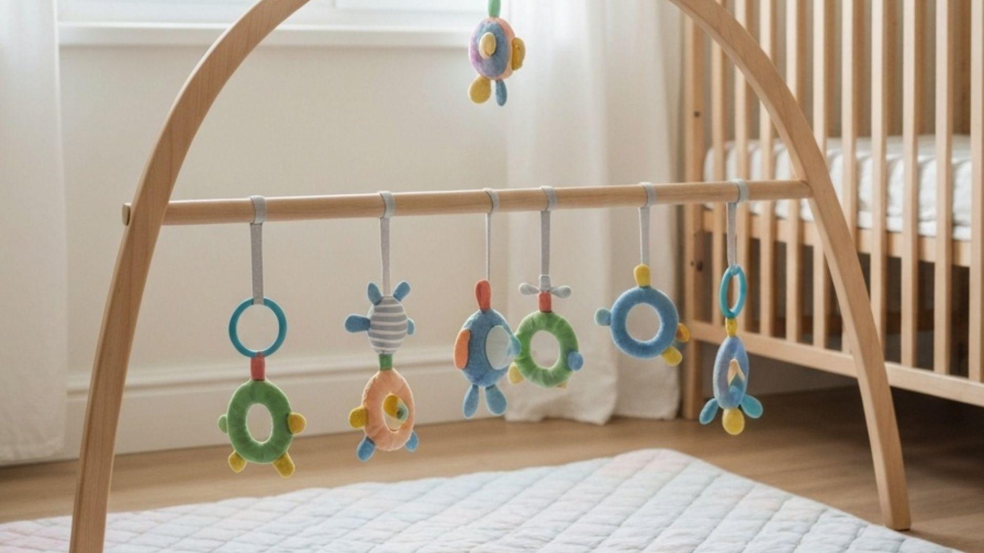 Stemningsbilde for kategorien Babygym og lekematter