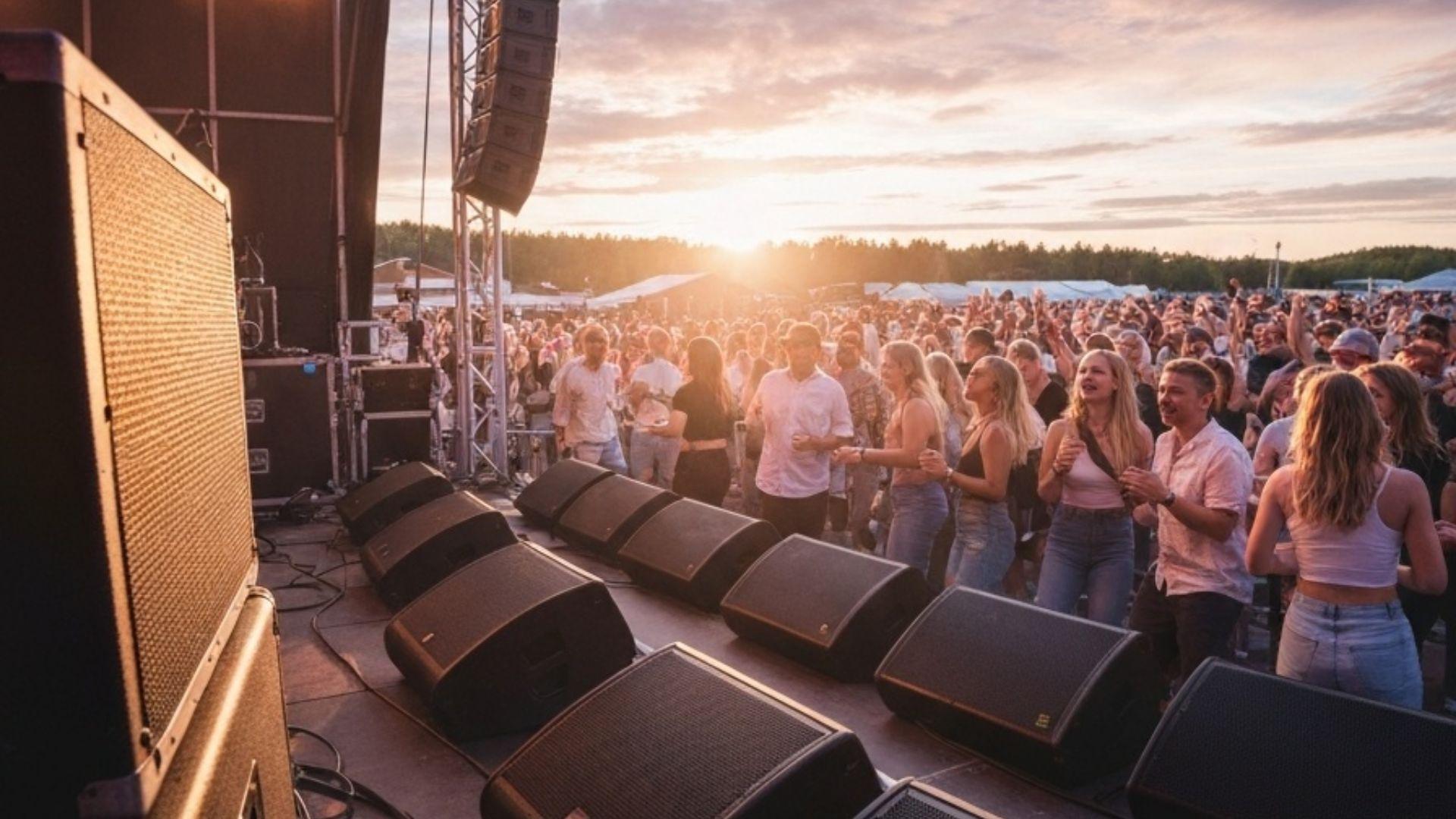 Stemningsbilde for kategorien PA-anlegg og høyttalere