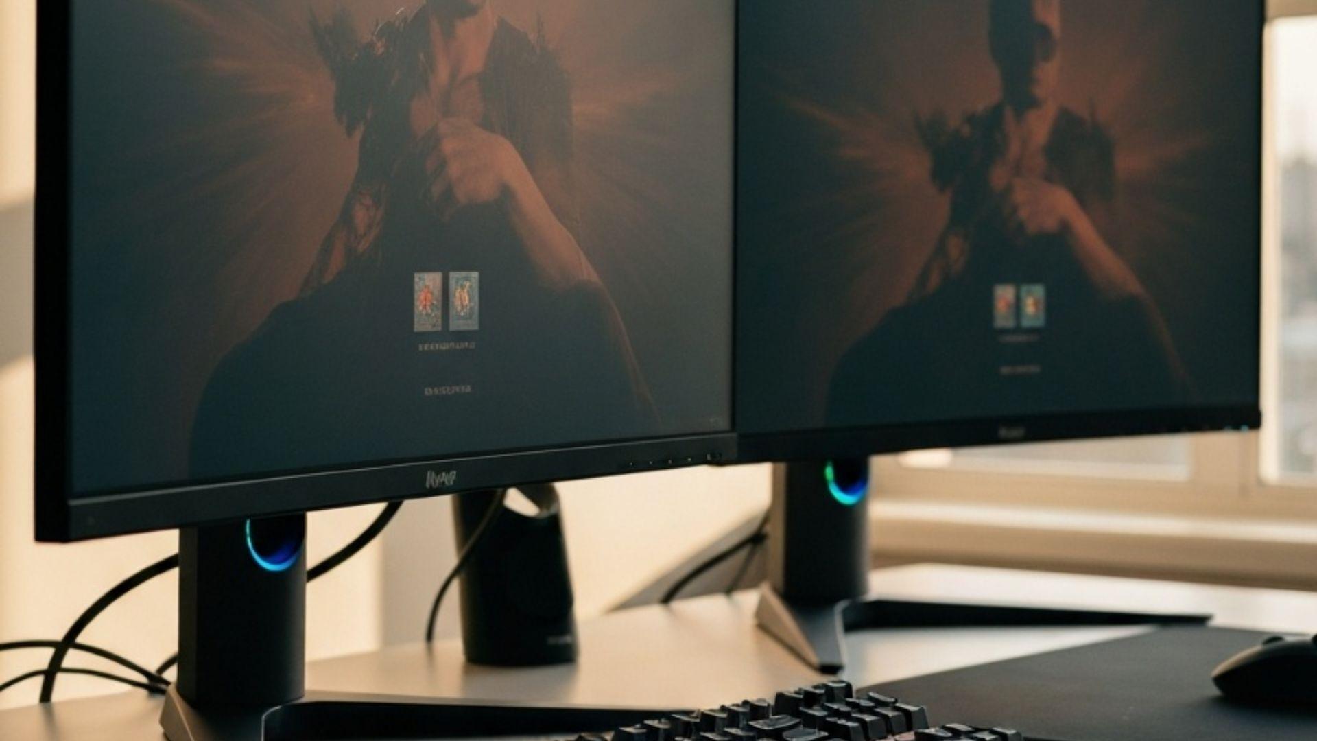 Stemningsbilde for kategorien PC-skjermer