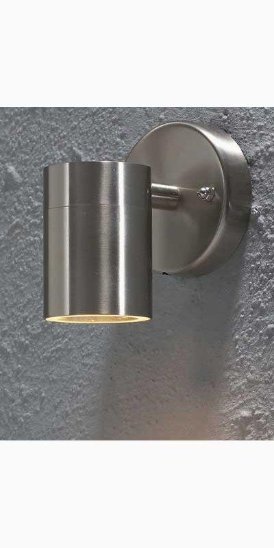 Konstsmide Konstsmide Modena vegglampe ned, liten. 7572-000. Rustfritt