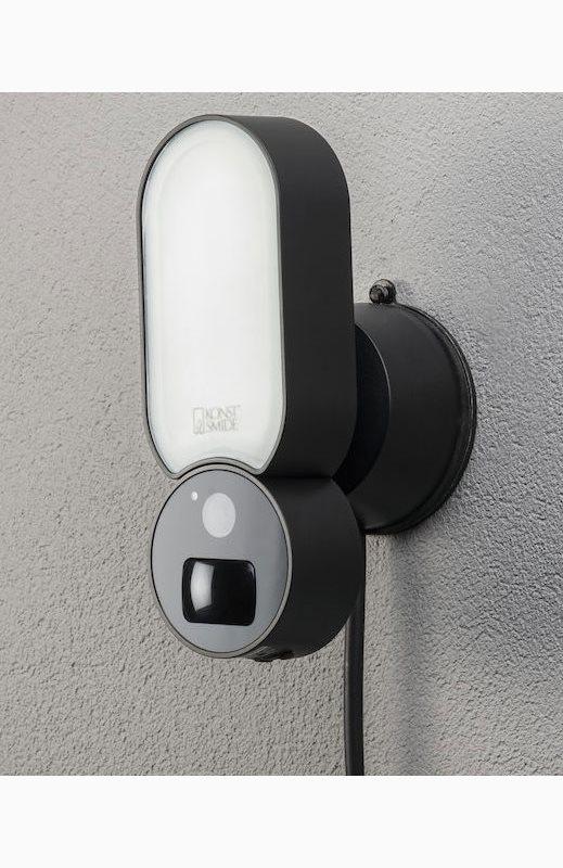 Konstsmide Konstsmide Smartlight 5W / 12V svart, Kamera, Høyttaler. Mikr