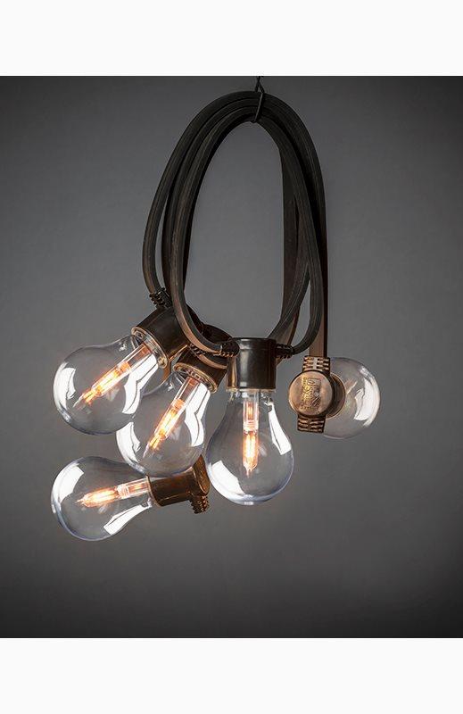 Konstsmide Konstsmide Ekstra slynge E27 10 amb. LED, utskiftbar, for 4146 24V/IP44