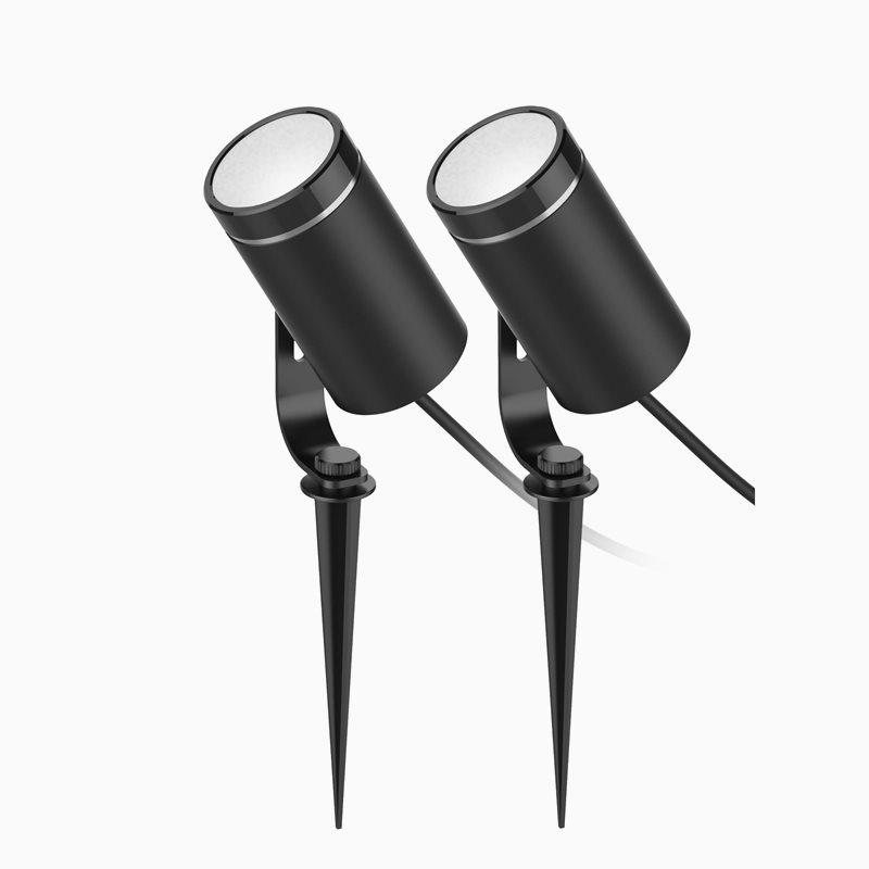 Deltaco Deltaco Smart Home hagebelysning, 2 lys, 6W, RGB + 2700K
