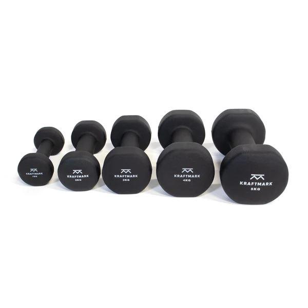 Kraftmark Kraftmark Treningsmanualer- Aerobic Dumbbell, Manualer Neopren Vinyl