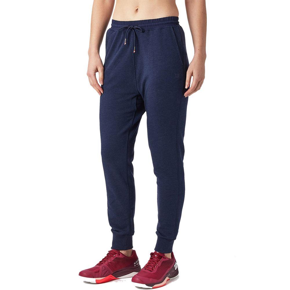 Wilson Wilson W Slim Jogger Navy, Padel- og tennisbyxor dame