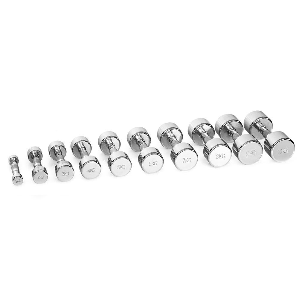 Gymstick Gymstick Pro Chrome Dumbbell - Single, Manualer Krom