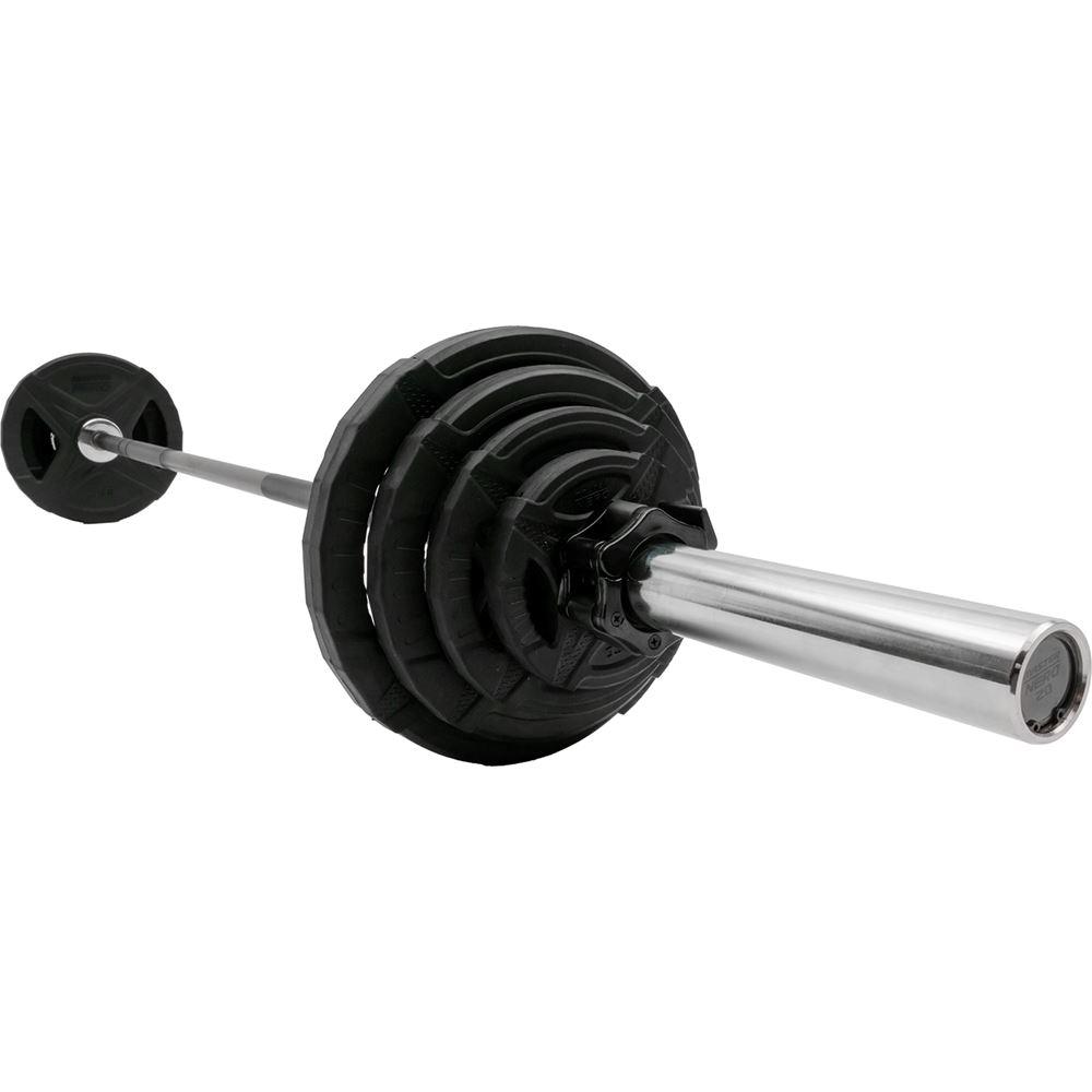 Master Fitness Master Fitness Nero Pakke 67,5 kg, Vektstangsett gummibelagt