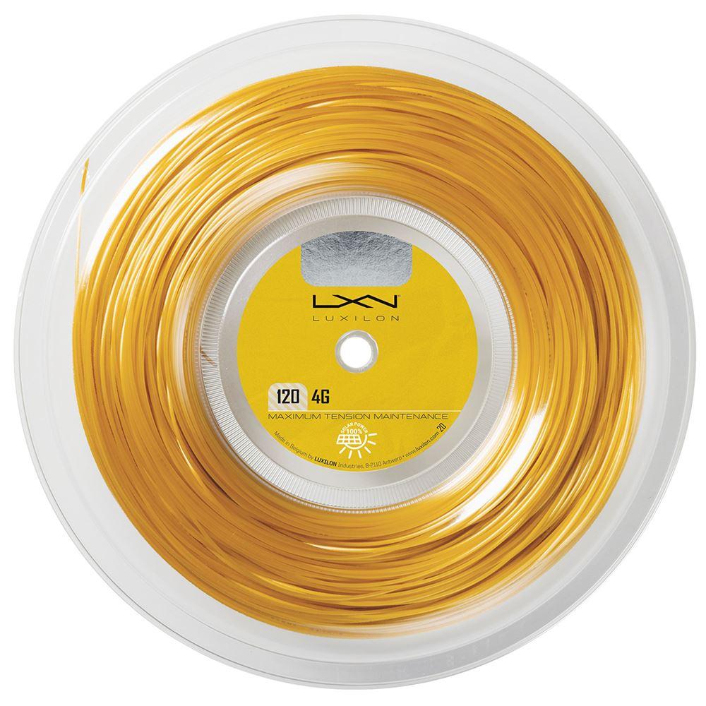 Luxilon Luxilon 4G 200M Reel Gold, Tennis strenger