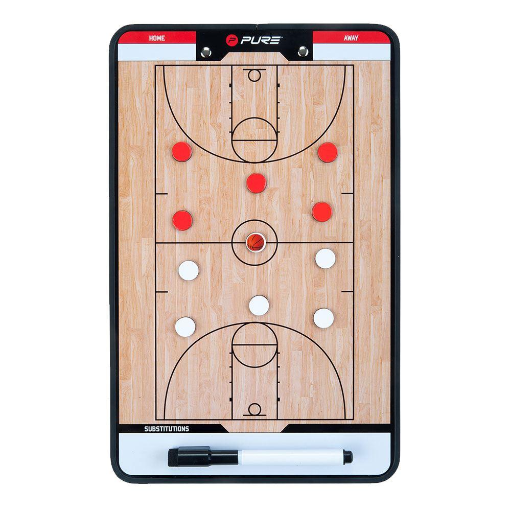 Pure2Improve Pure2Improve Coach Board - Basket, Taktisk brett basketball