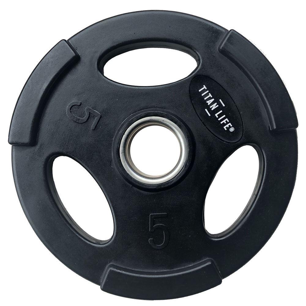 Titan LIFE Titan LIFE Weight Disc 50 mm, Vektskiver Gummi
