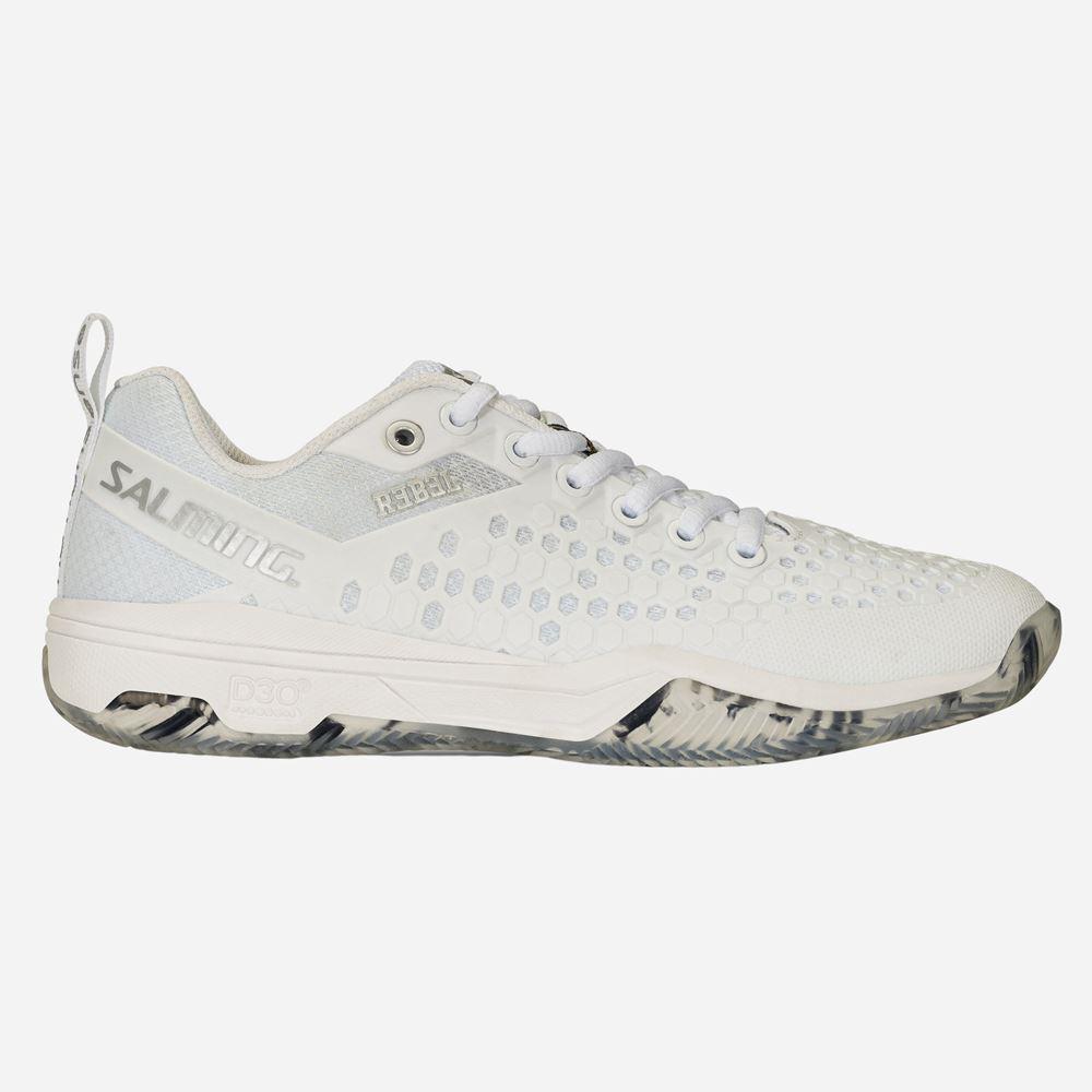 Salming Salming Rebel Female White/Silver, Padel sko dame