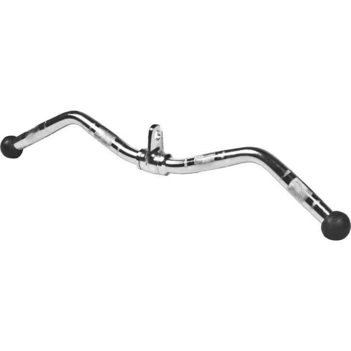 Gorilla Sports Gorilla Sports Krøllestang Gummikuler Kabelstang - 75 cm, Drahåndtak