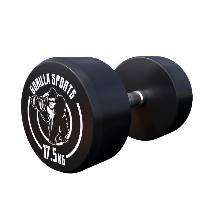 Gorilla Sports Gorilla Sports Dumbbells GS Rubber - 2,5-40 kg, Gummimanualer