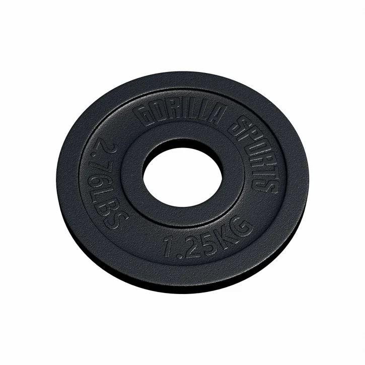 Gorilla Sports Gorilla Sports Vektskiver Olympia 50 - 51 mm, Vektskiver Jern