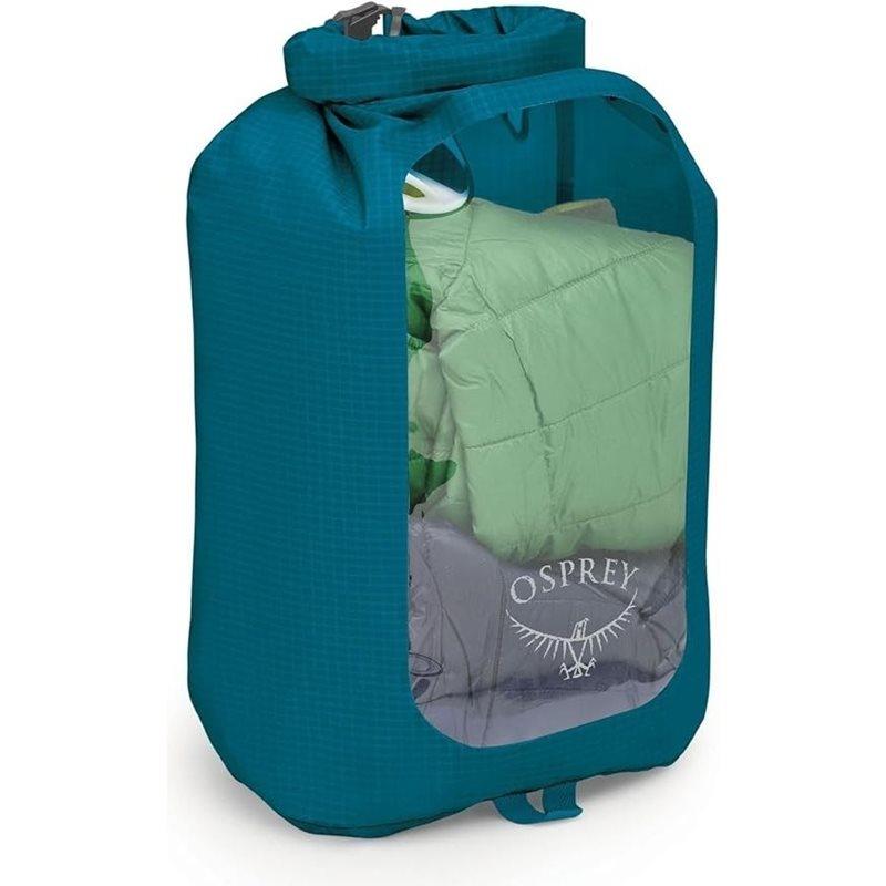 Osprey Osprey Dry Sack 12 W/Window Waterfront Blue