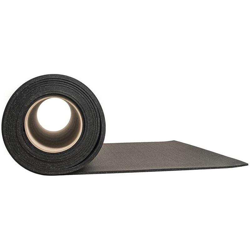 Master Fitness Master Fitness Gymgolv Rulle 6 mm Svart/Grå, Gymgolv