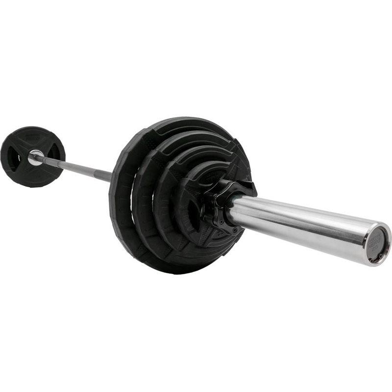 Master Fitness Master Fitness Nero Paket 67,5 kg, Skivstångsset gummerade