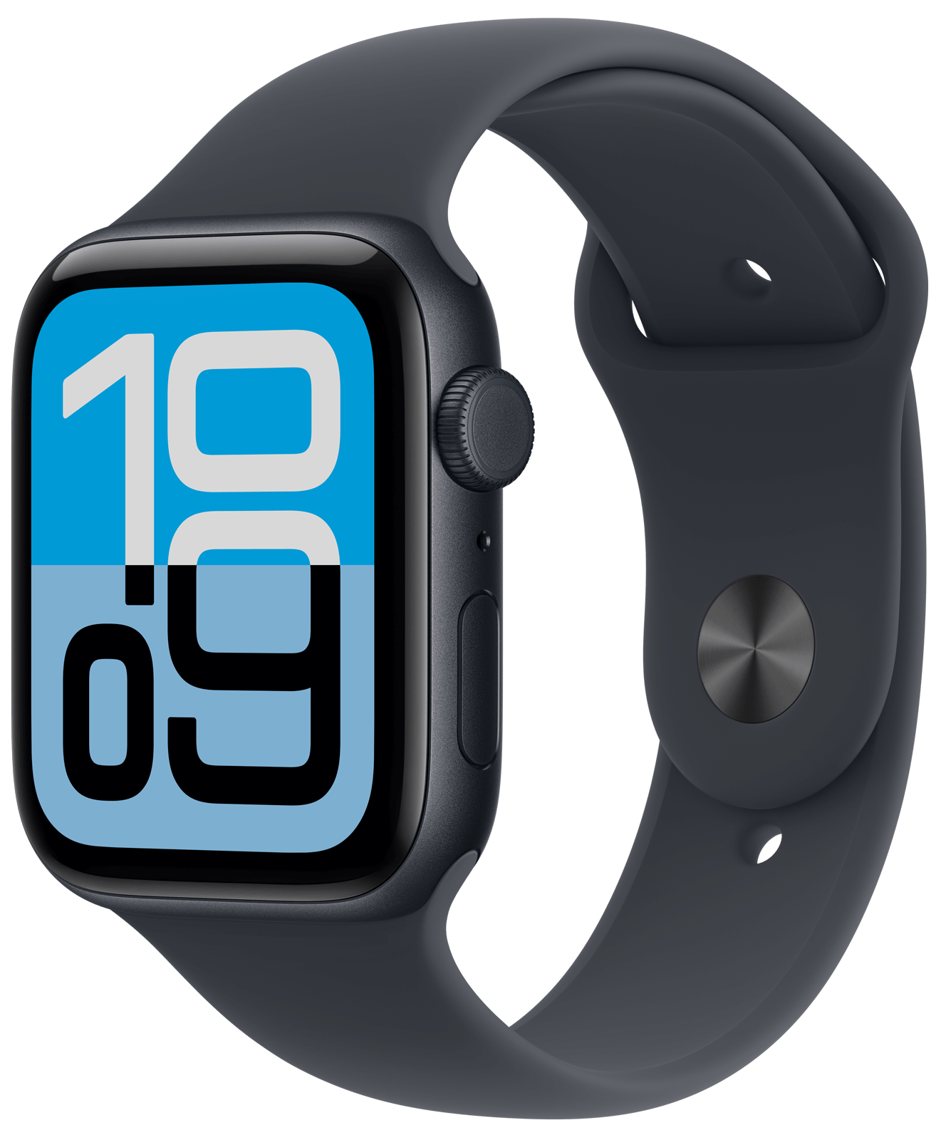 Apple Apple Watch SE 3 44mm Midnatt Aluminium, Midnatt Sport Band (M/L)