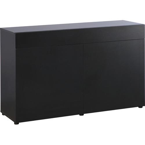 Element akvariebord Akvastabil - 120x40x76 cm - Sort