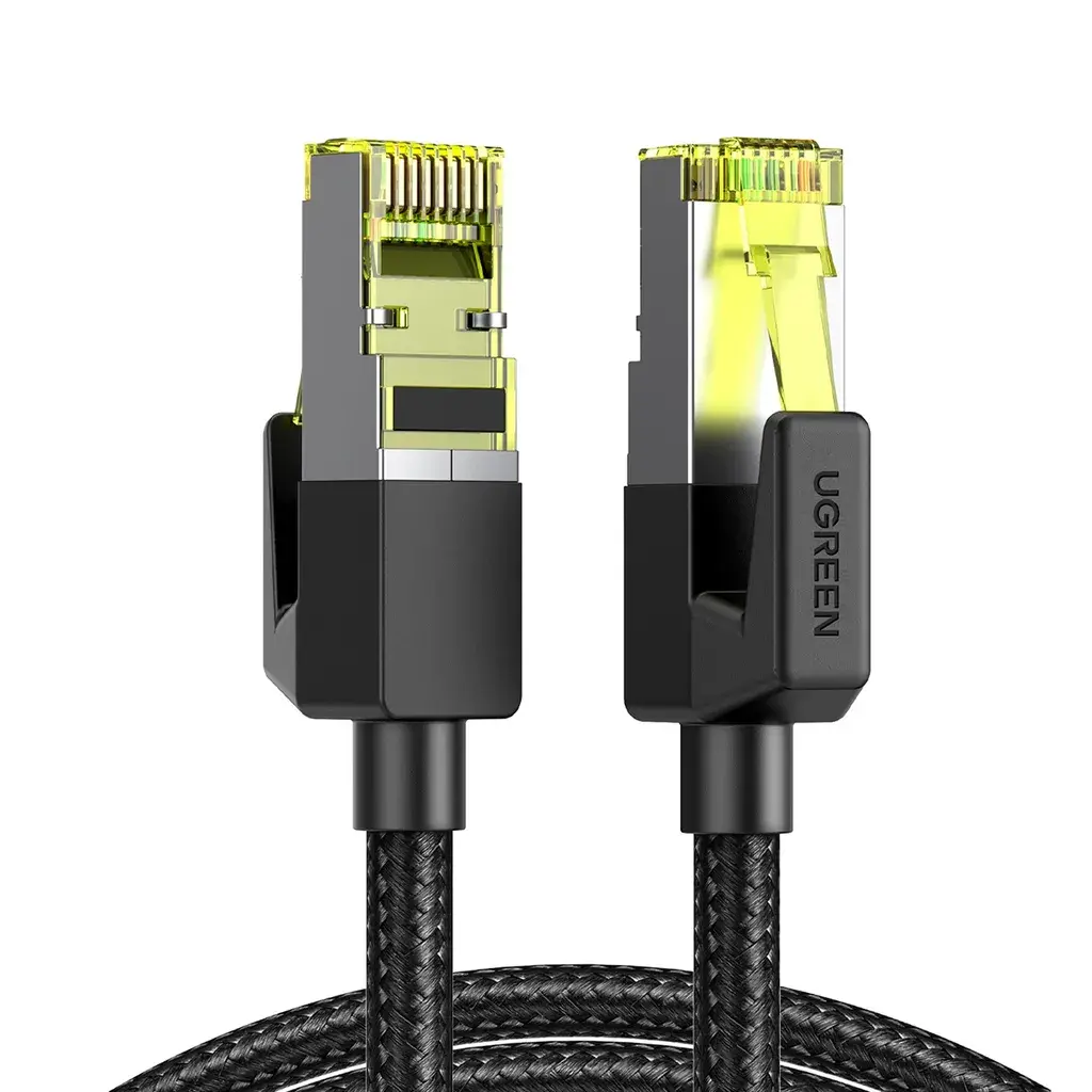 Ugreen Ugreen Ethernet RJ45 Cat 7-kabel, 10Gbps, 1m - Svart