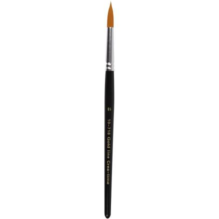 Diverse Gold Line pensler, nr. 18, L: 20 cm, B: 7 mm, rund, 6 stk./ 1 pk.