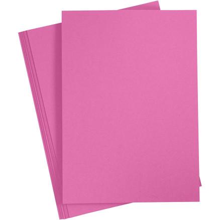 Diverse Kartong, A4, ark 210x297 mm, 180 g, pink, 20 ark/ 1 pk.