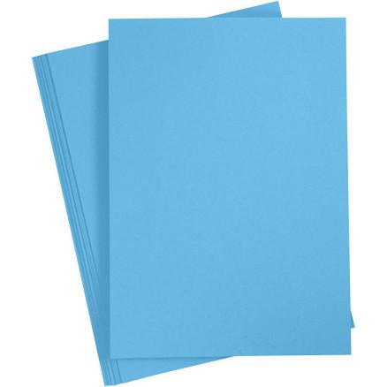 Diverse Kartong, A4, ark 210x297 mm, 180 g, blå, 20 ark/ 1 pk.