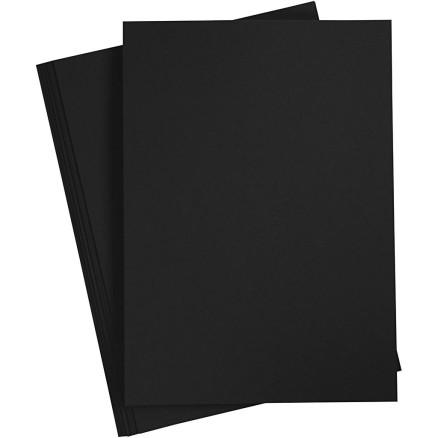 Diverse Papir, A4, ark 210x297 mm, 80 g, svart, 20 stk./ 1 pk.