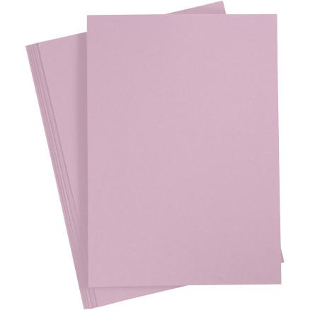 Diverse Papir, A4, ark 210x297 mm, 80 g, lys lilla, 20 stk./ 1 pk.
