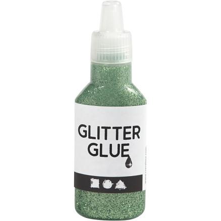 Diverse Glitterlim, grønn, 25 ml/ 1 fl.