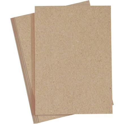 Diverse Papir, A4, ark 210x297 mm, 120 g, natur, 20 stk./ 1 pk.