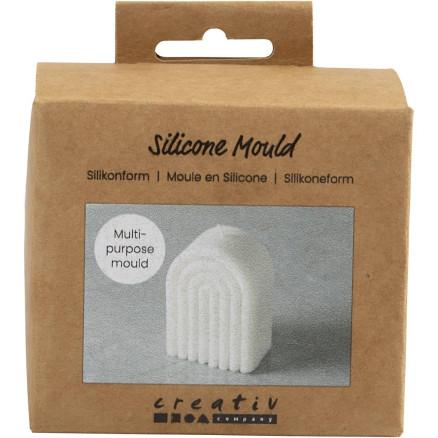 Diverse Silikonform , Bue, H: 8 cm, dia. 4 cm, B: 5,5 cm, 1 stk./ 1 pk.