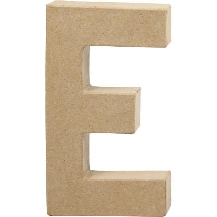 Diverse Bogstav, E, H: 20,5 cm, B: 11,5 cm, tykkelse 2,5 cm, 1 stk.