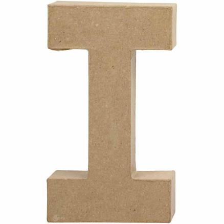 Diverse Bokstav, I, H: 19,9 cm, B: 11,2 cm, tykkelse 2,6 cm, 1 stk.