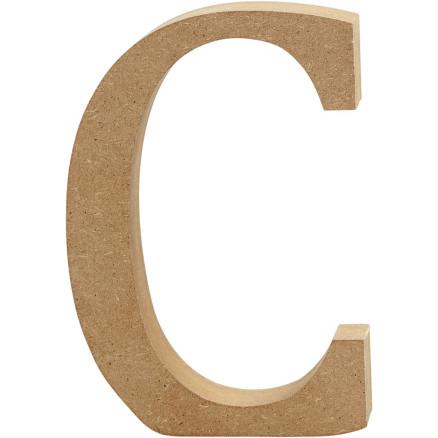 Diverse Bokstav, C, H: 8 cm, tykkelse 1,5 cm, 1 stk.