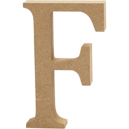 Diverse Bokstav, F, H: 8 cm, tykkelse 1,5 cm, 1 stk.